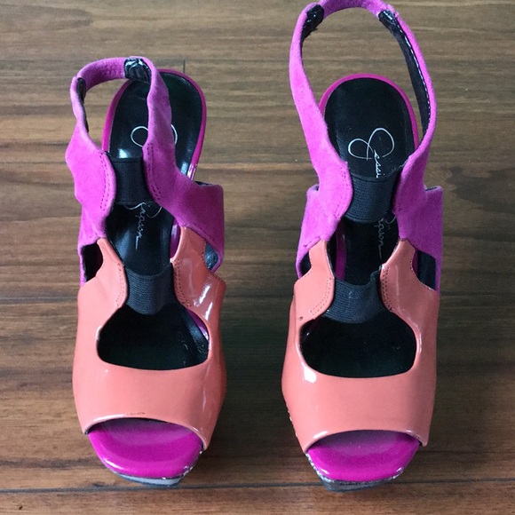 👠👠Jessica Simpson Slingback Peeptoe Pumps👠👠 - Picture 5 of 13